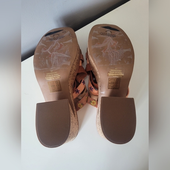 Free People Lisbon Platform Mules, BNWT, Size 41 - Picture 9 of 10